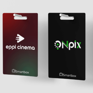 Gift card ONPIX + EPPI CINEMA para recarga dos aplicativos ONPIX e EPPI CINEMA oferecido pela Smartbox