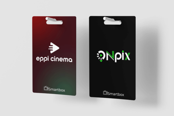 Gift card ONPIX + EPPI CINEMA para recarga dos aplicativos ONPIX e EPPI CINEMA oferecido pela Smartbox